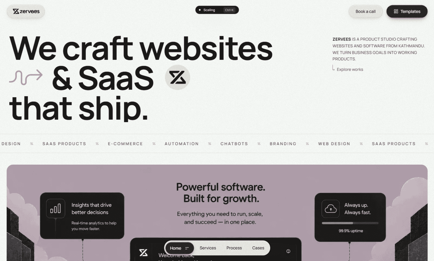 Zervees Creator